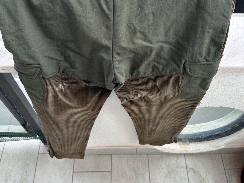 Pantalone Beretta in velluto con rinforzo