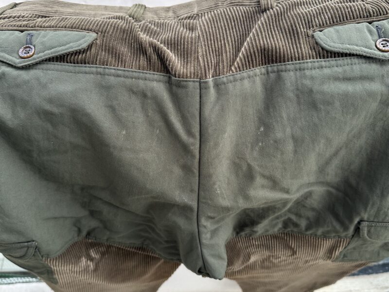Pantalone Beretta in velluto con rinforzo