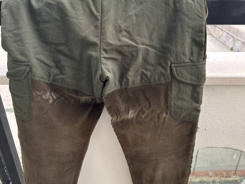 Pantalone Beretta in velluto con rinforzo